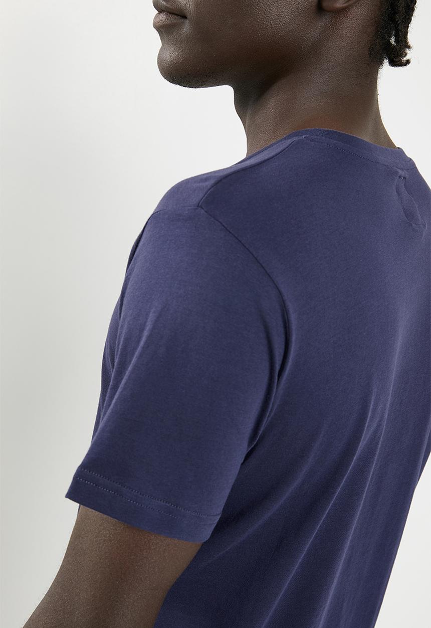 KAPPA - Authentic estessi slim tee - blue