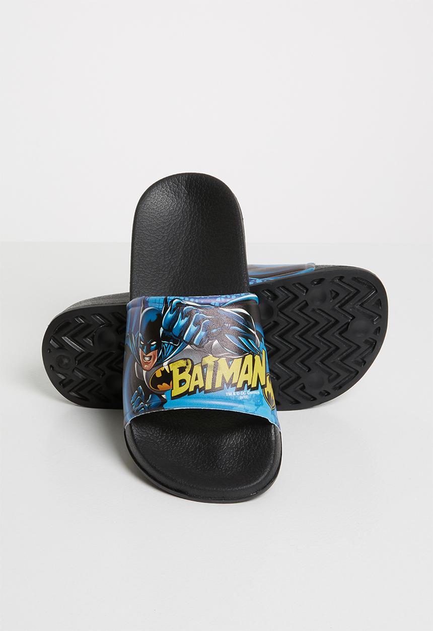 Character Fashion - Batman pool sliders - black