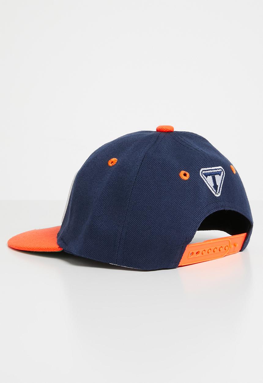 Pop Candy - Get out flat brim cap - navy