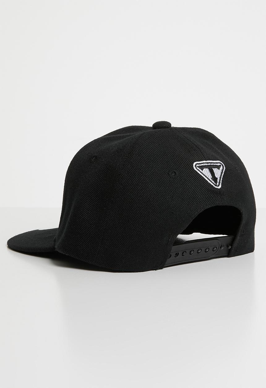 Pop Candy - Get out flat brim cap - black
