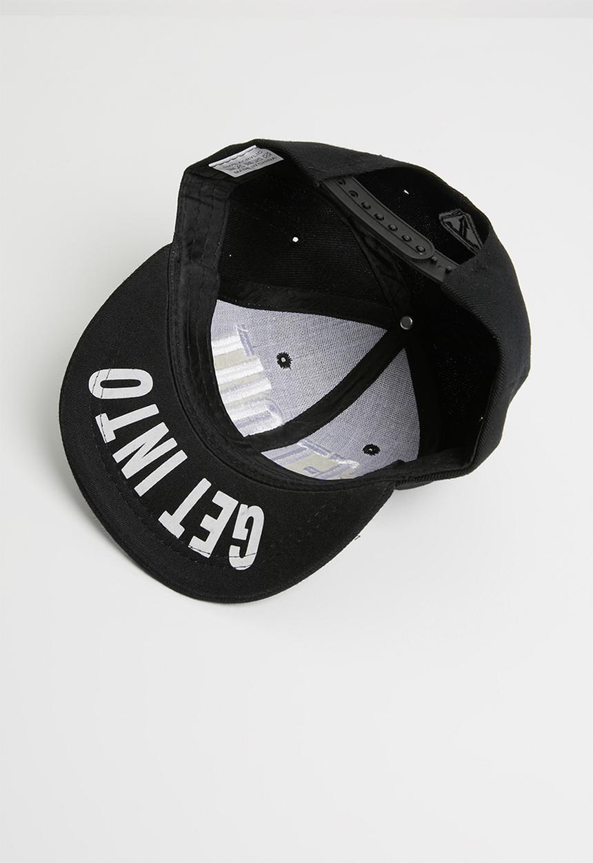 Pop Candy - Get out flat brim cap - black