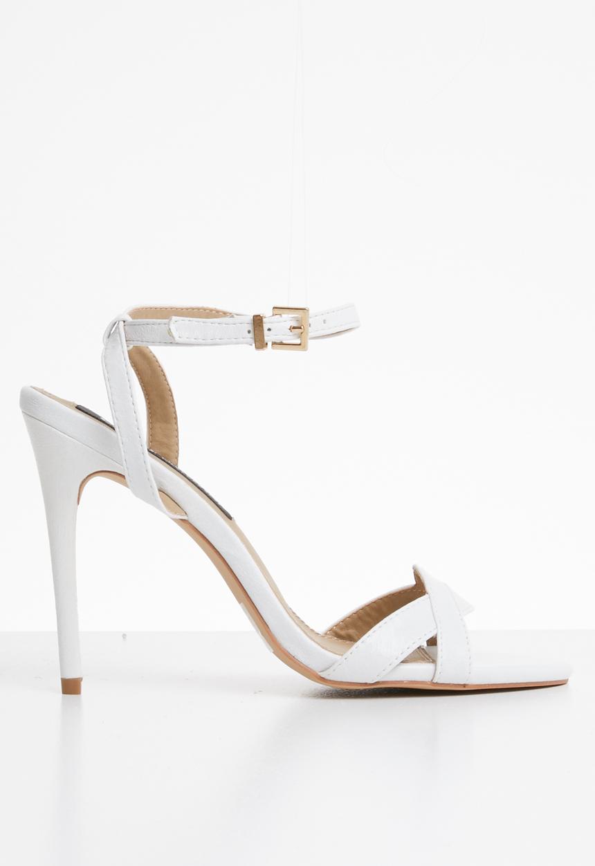 Cherry Collection - Florida stiletto heels - white