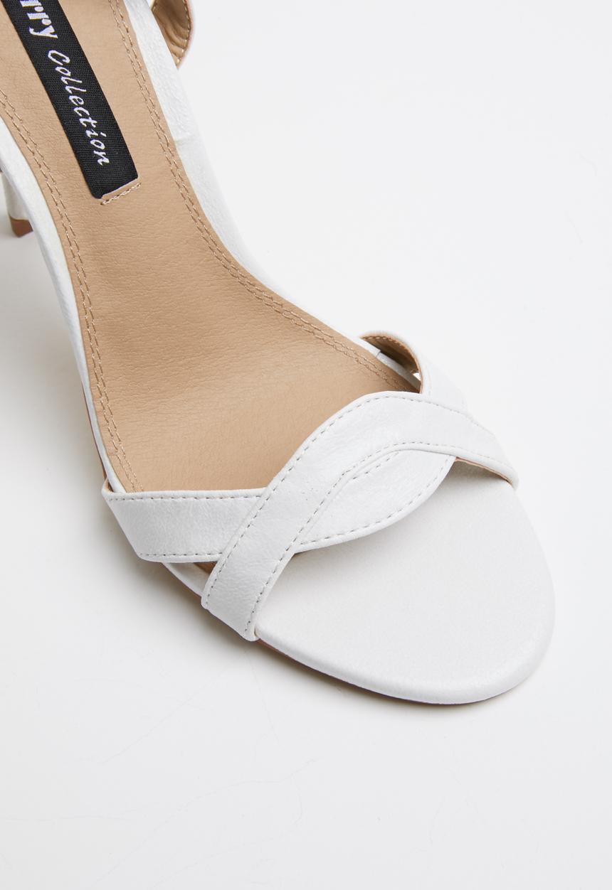 Cherry Collection - Florida stiletto heels - white