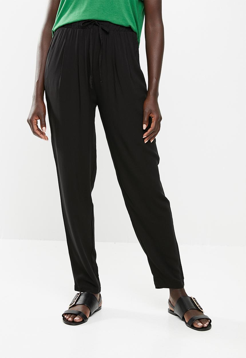 edit - Loose fit lounge pants - black