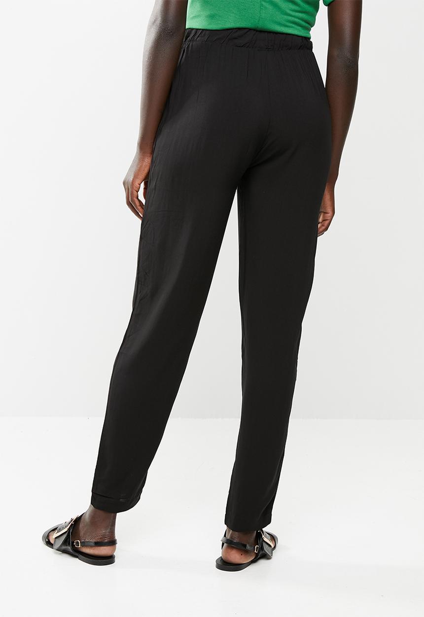 edit - Loose fit lounge pants - black