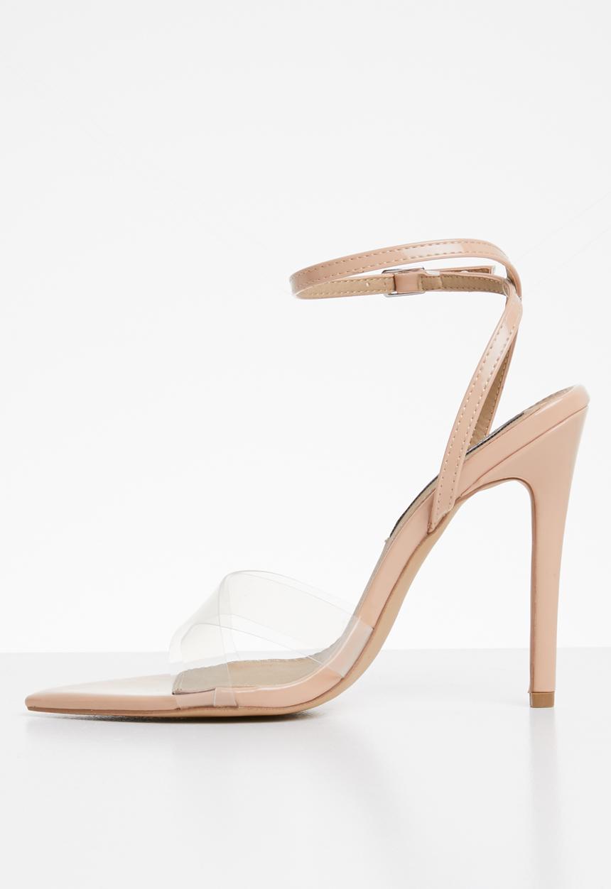 Cherry Collection - Nevada ankle strap heels - neutral