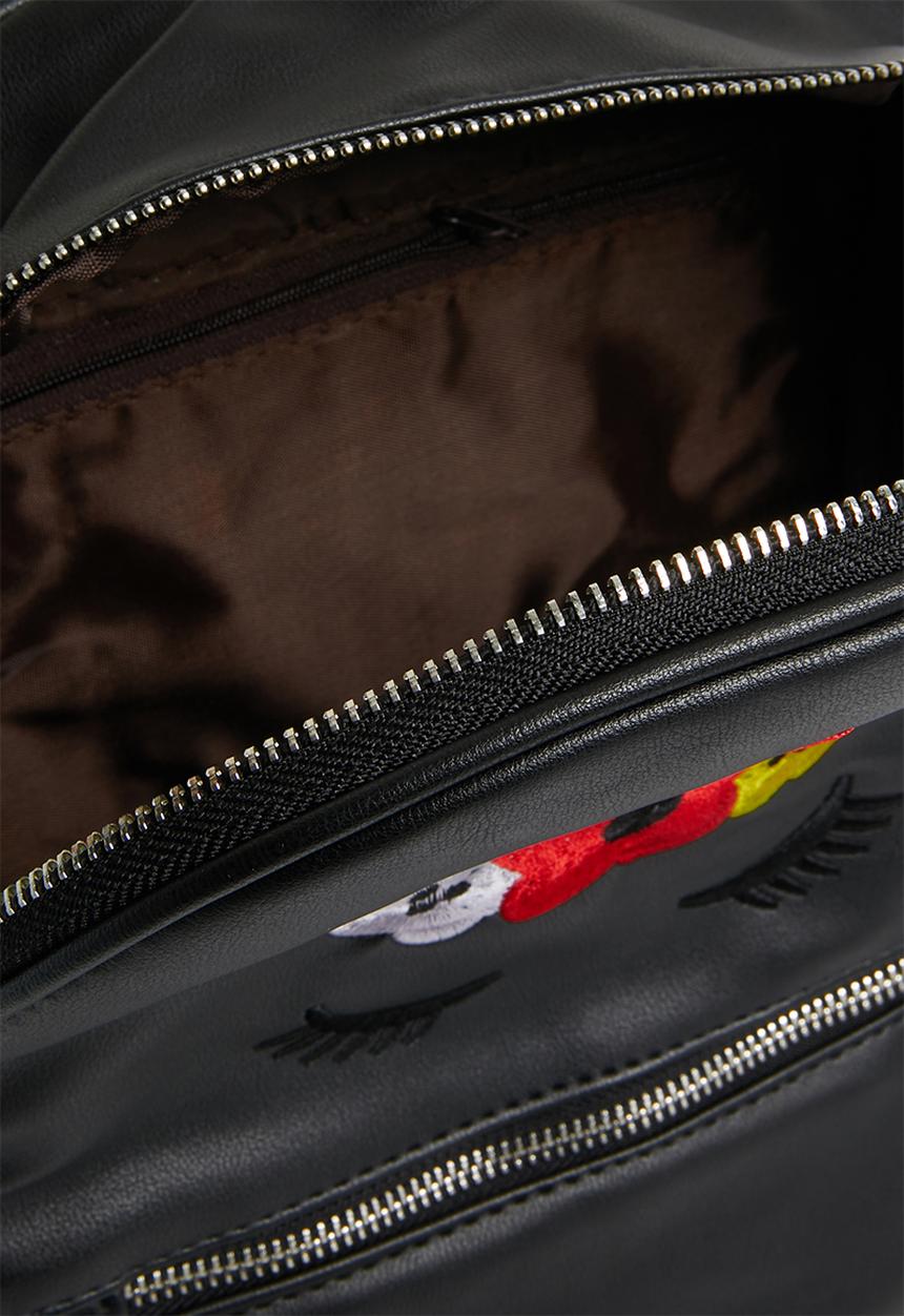 Pop Candy - Embroidered backpack - black