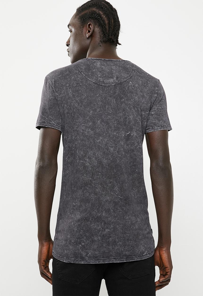 S.P.C.C - Courage printed tee - charcoal