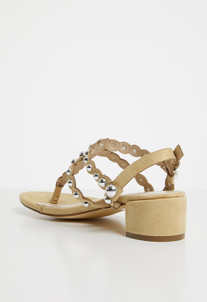 Miss Black - Samantha sandal - yellow