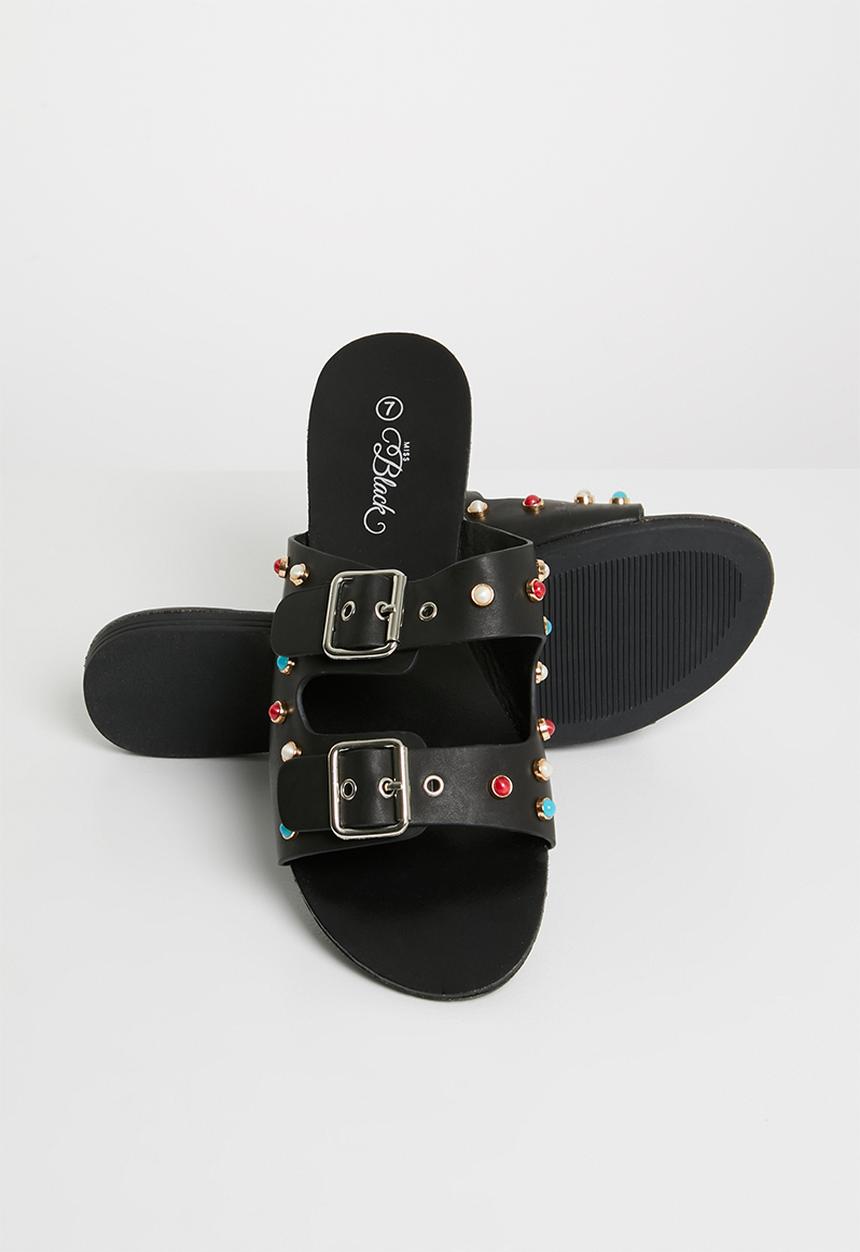 Miss Black - Bless sandal - black