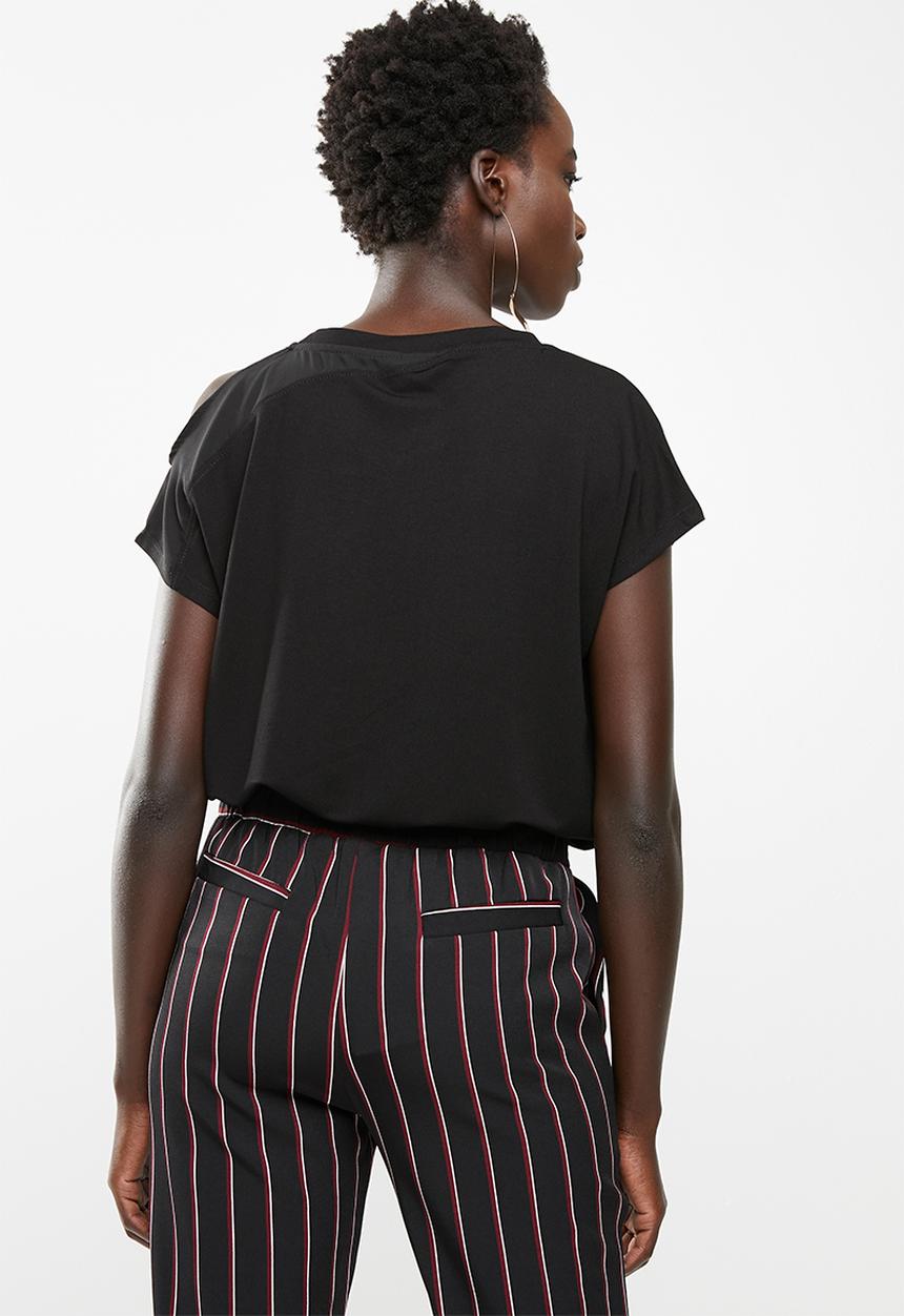 edit - Short sleeve t-shirt - black