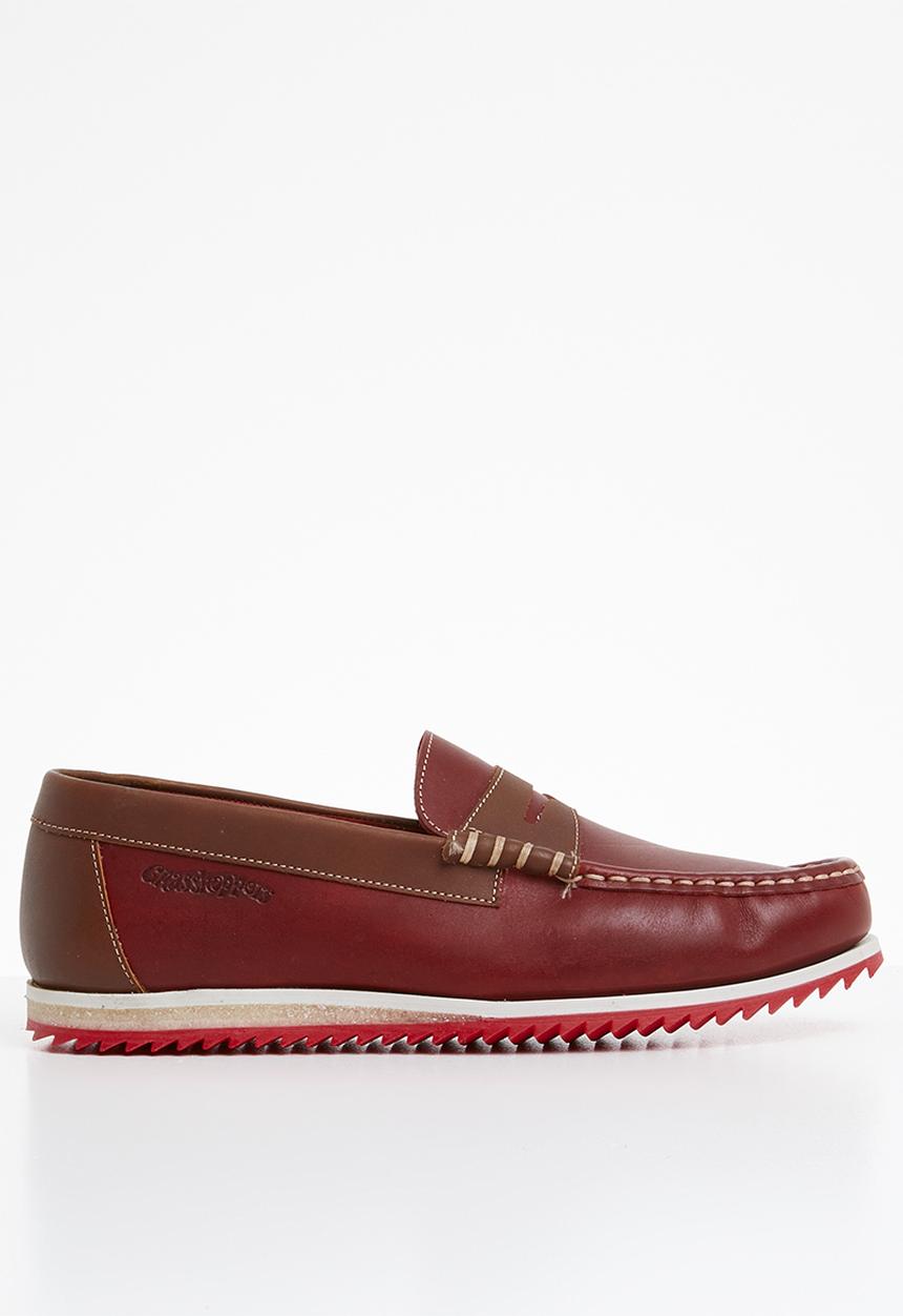 Grasshoppers - 5701 Tim-cherry denver/oatmeal denver - red