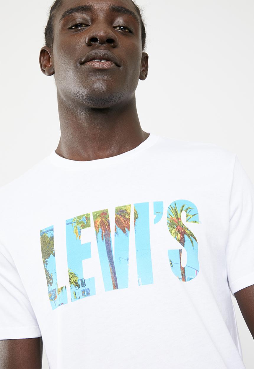 Levi’s® -  Graphic short sleeve T-shirt - white