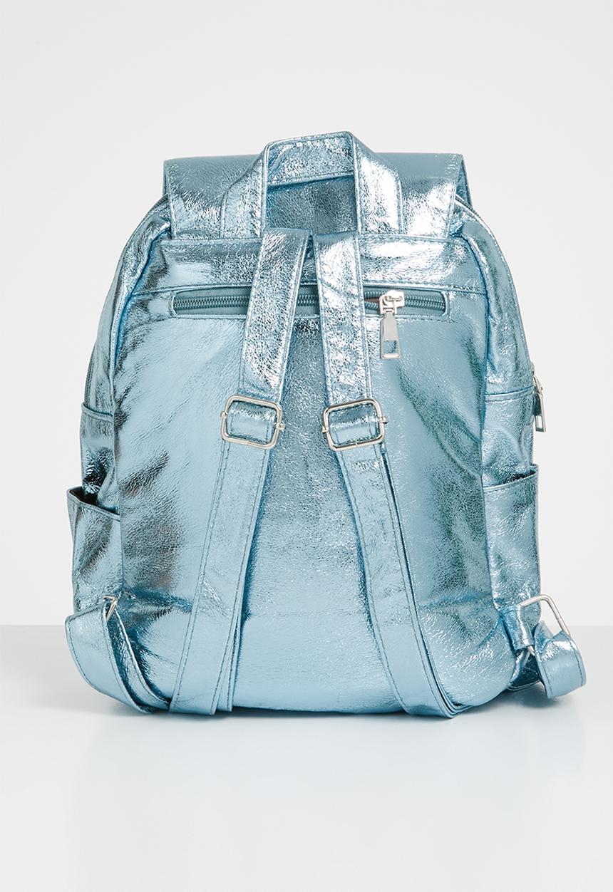 Pop Candy - Metalic backpack - blue