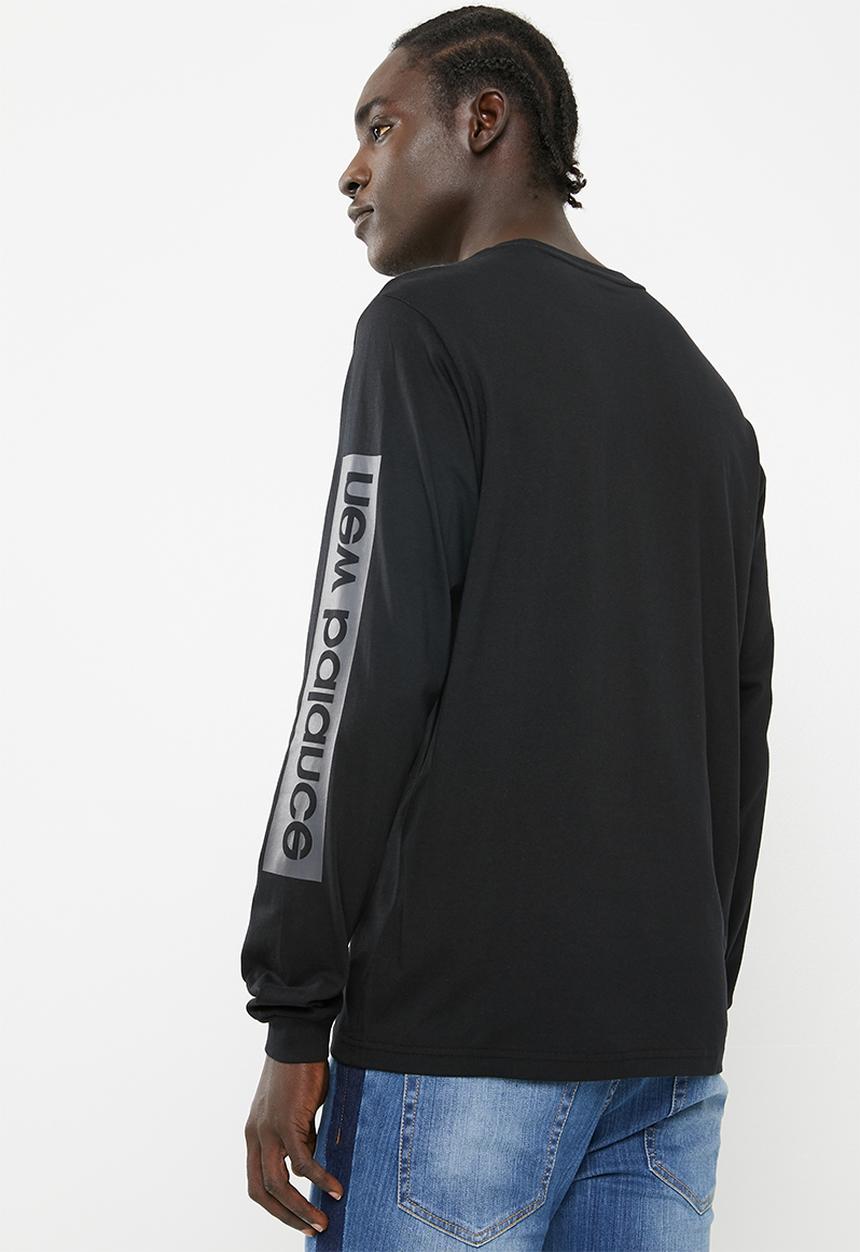 New Balance  - Athletic long sleeve tee - black 