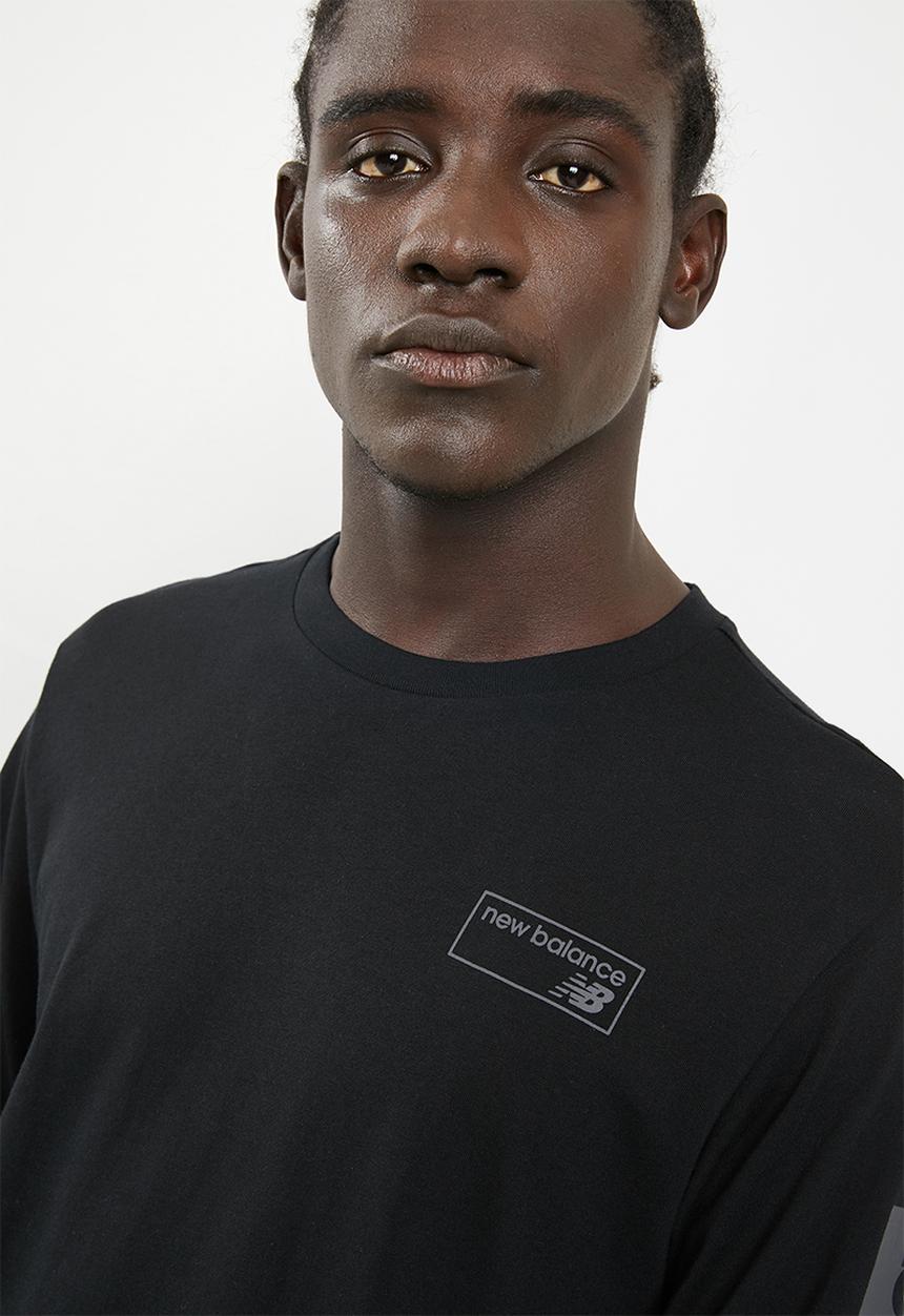 New Balance  - Athletic long sleeve tee - black 