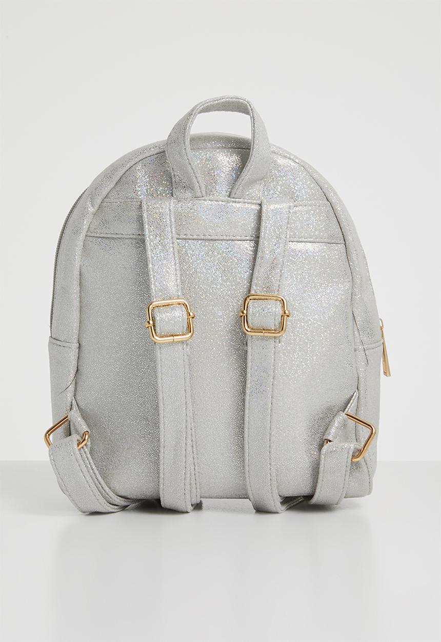 Pop Candy - Metalic backpack - silver
