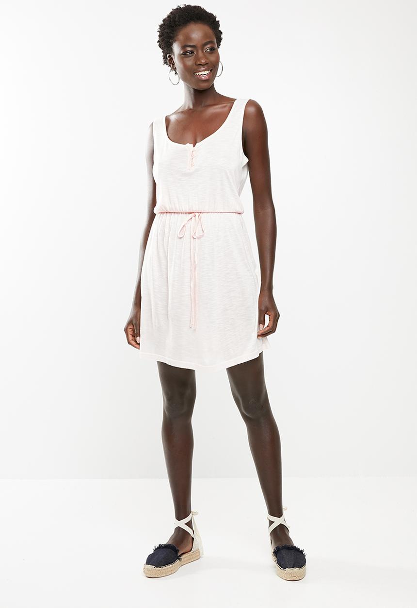 edit - Sleeveless day dress - pink