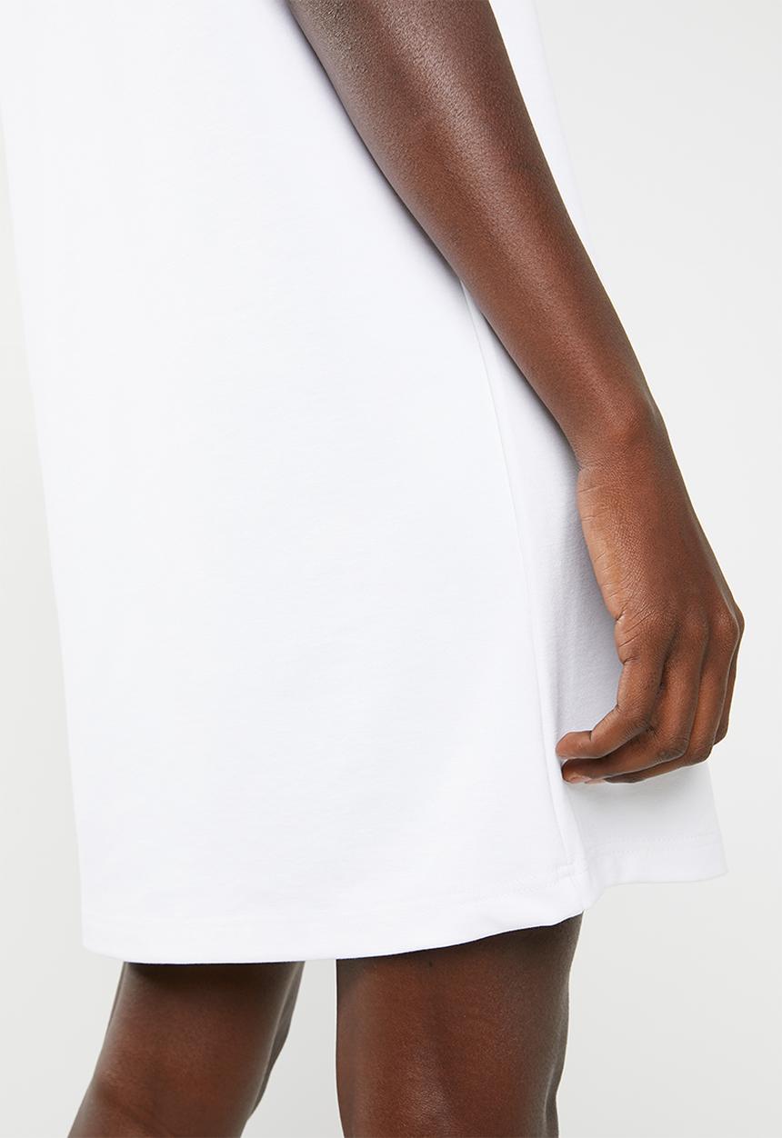 c(inch) - T-shirt dress - white