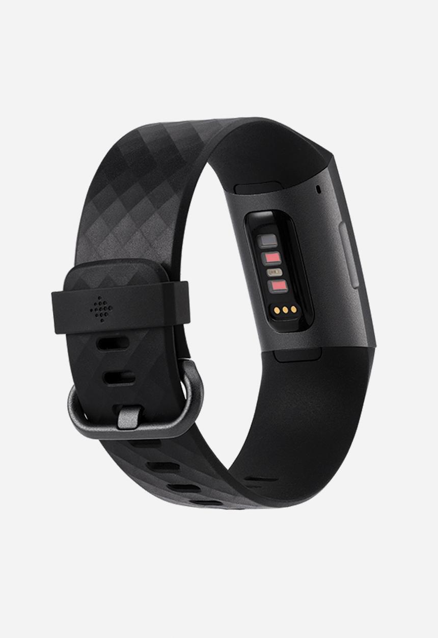 Fitbit - Fitbit charge 3 - graphite/black