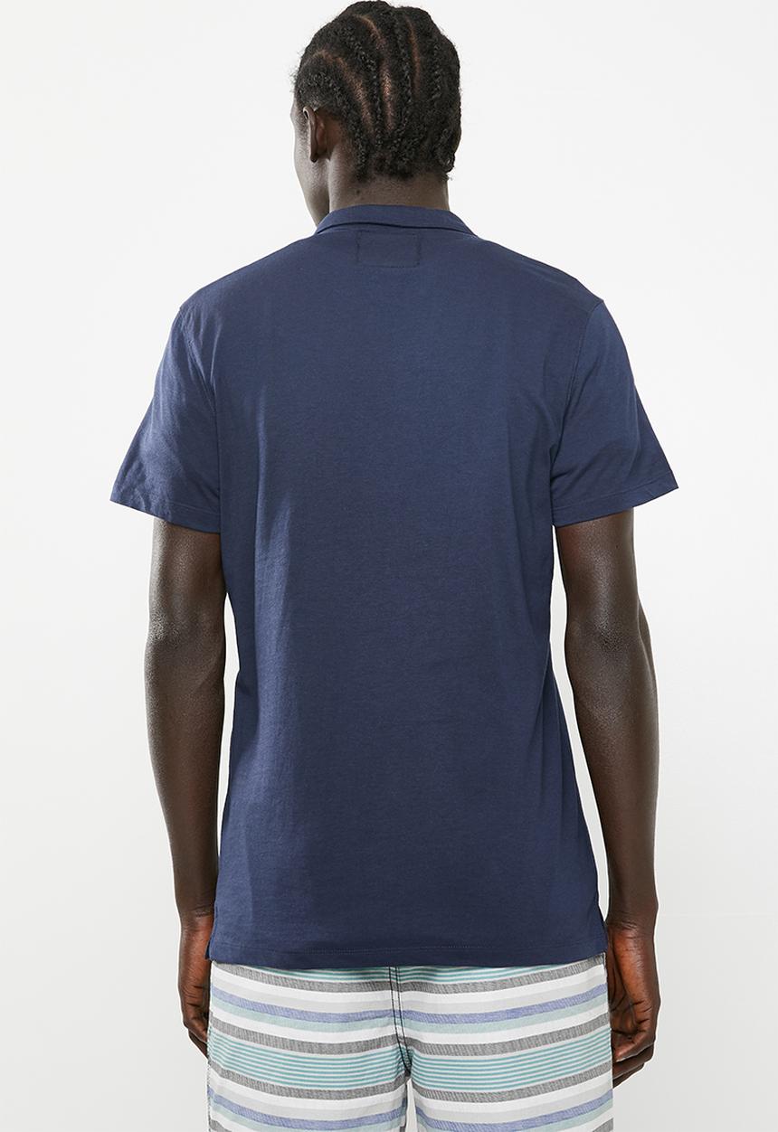 STYLE REPUBLIC - Golfer short sleeve tee - navy 