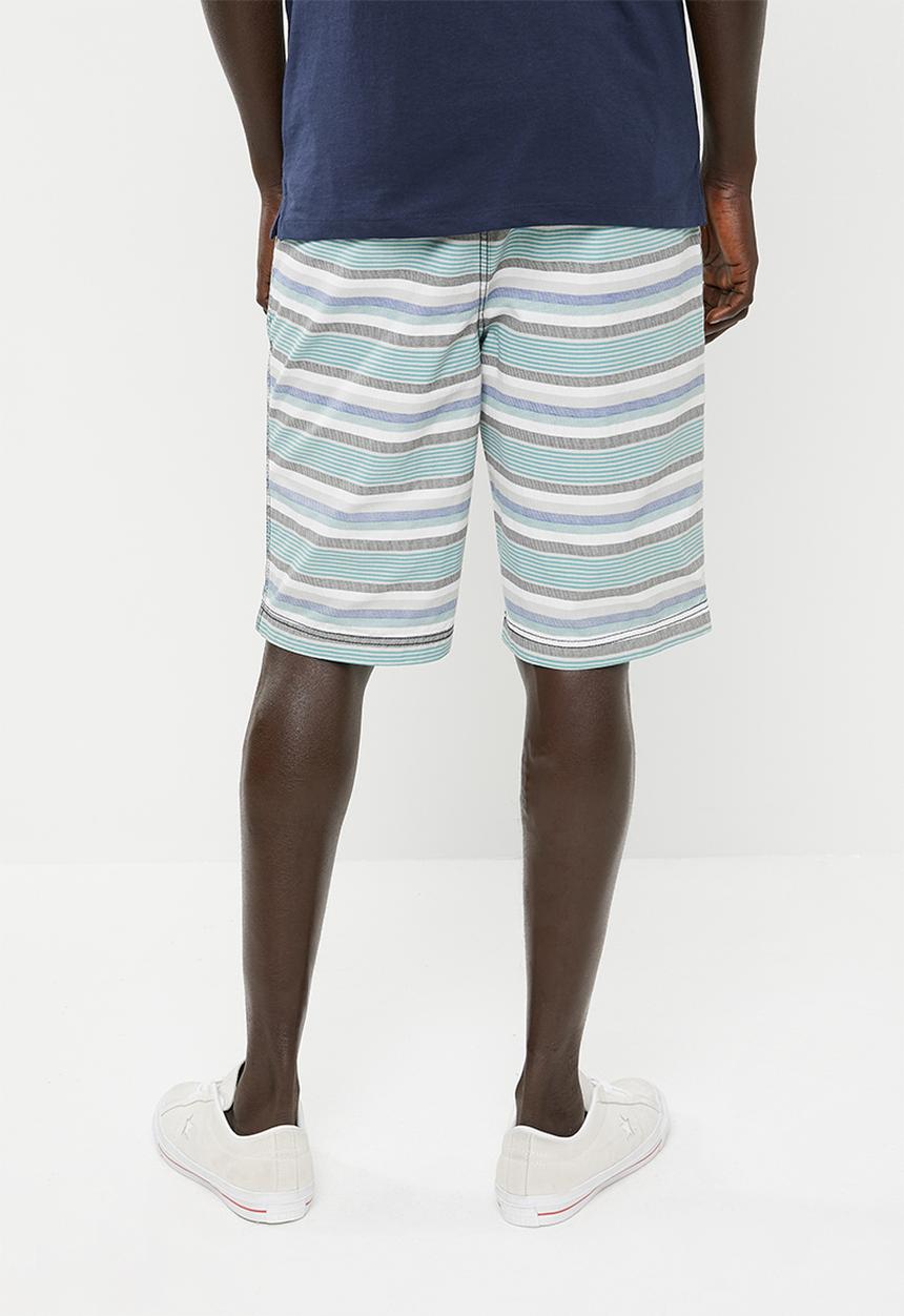 STYLE REPUBLIC - Alfred striped shorts - multi 