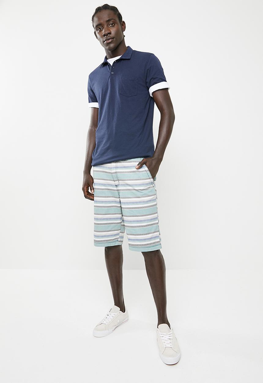 STYLE REPUBLIC - Alfred striped shorts - multi 
