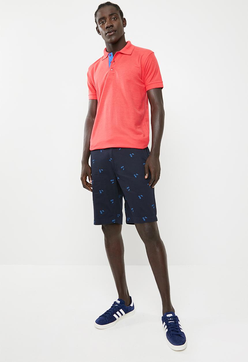 STYLE REPUBLIC - VIP Golfer short sleeve tee - coral