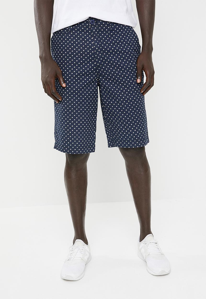 STYLE REPUBLIC - Ditsy floral print shorts - navy 