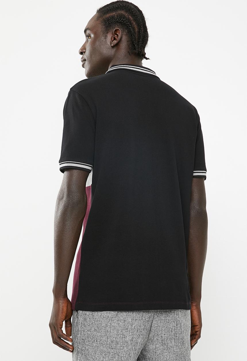 Superbalist - Pique short sleeve slim fit polo - multi