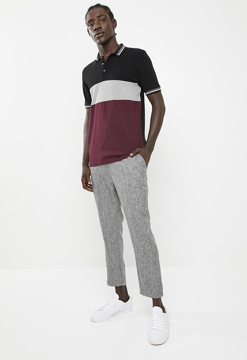 Superbalist - Pique short sleeve slim fit polo - multi