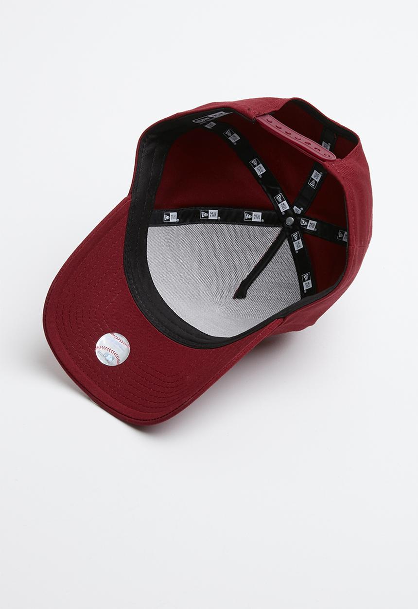 New Era - League essential aframe womens Los Angeles Dodgers - burgundy