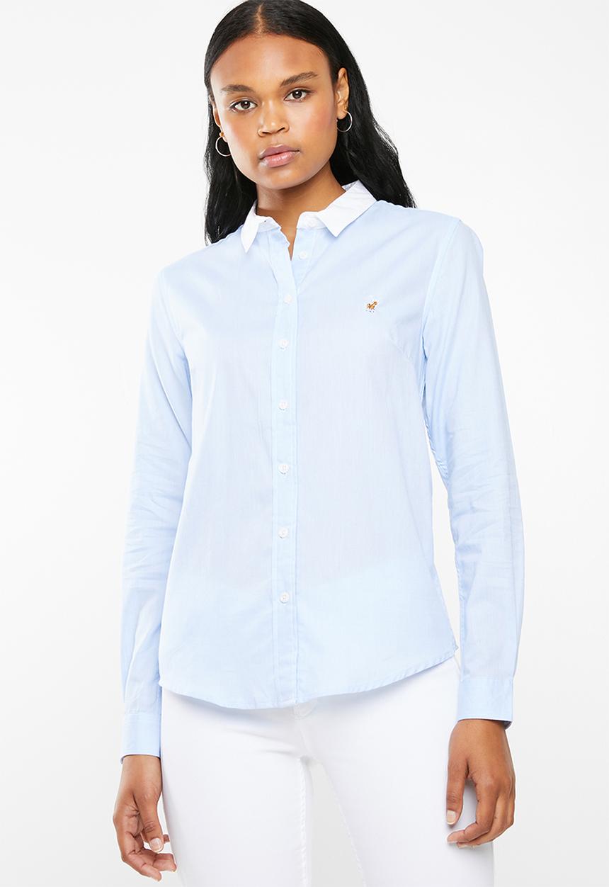 POLO - Hannah oxford shirt - blue