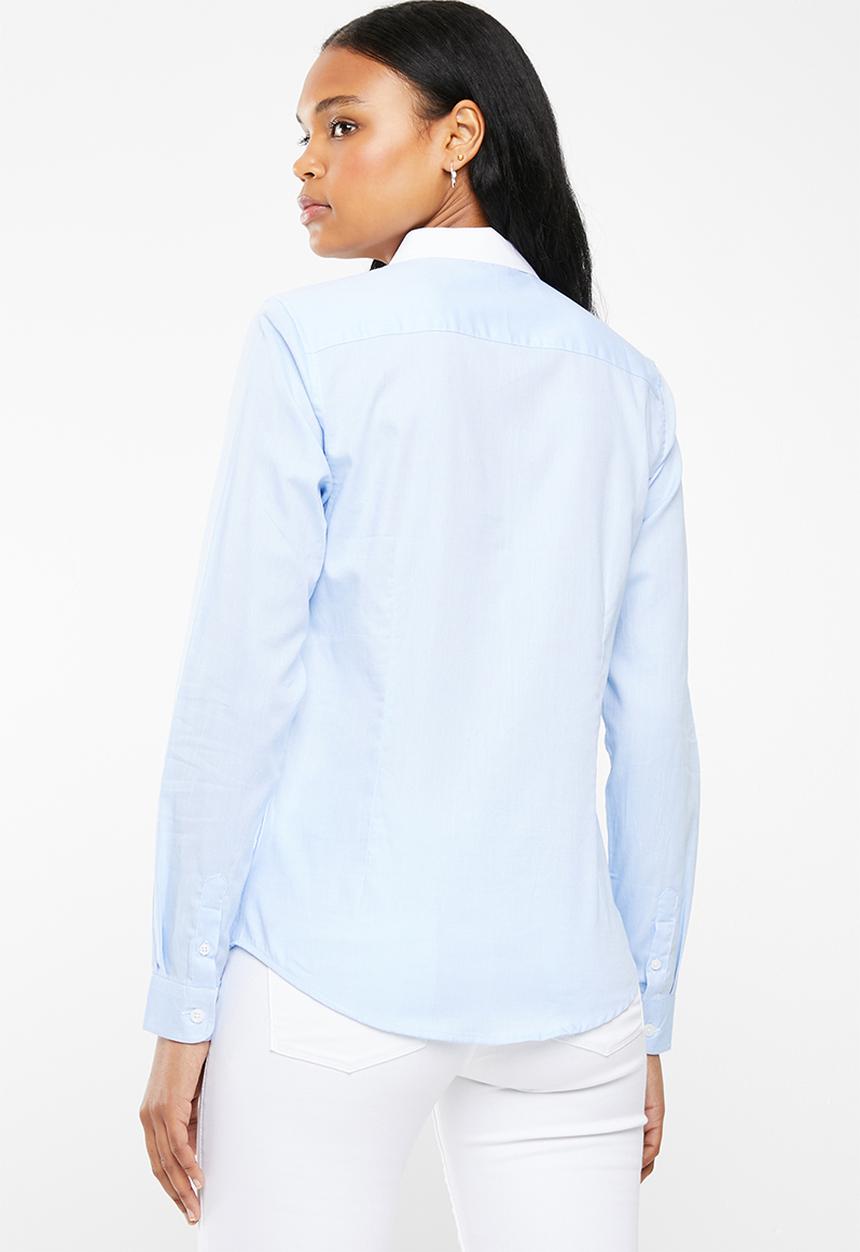 POLO - Hannah oxford shirt - blue