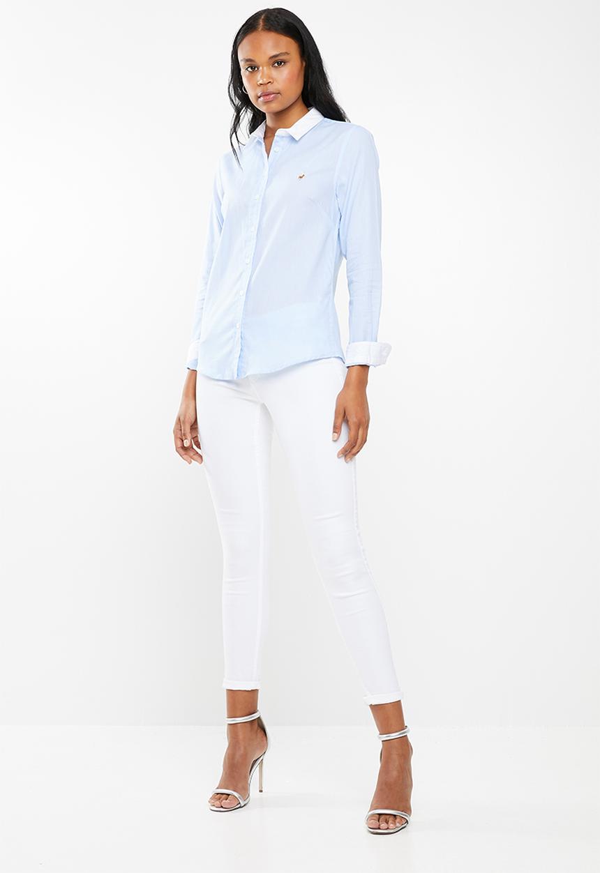 POLO - Hannah oxford shirt - blue