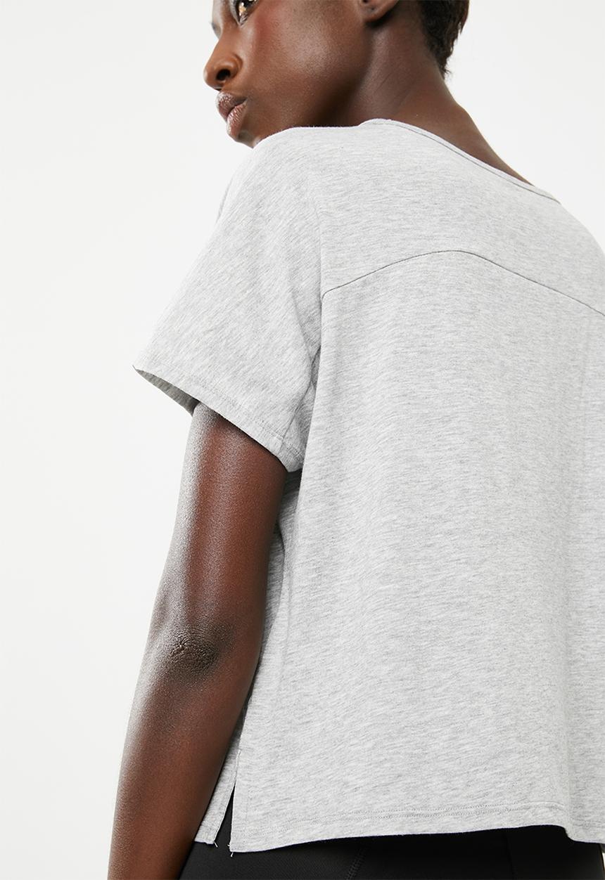 adidas - Short sleeve tee - mid grey