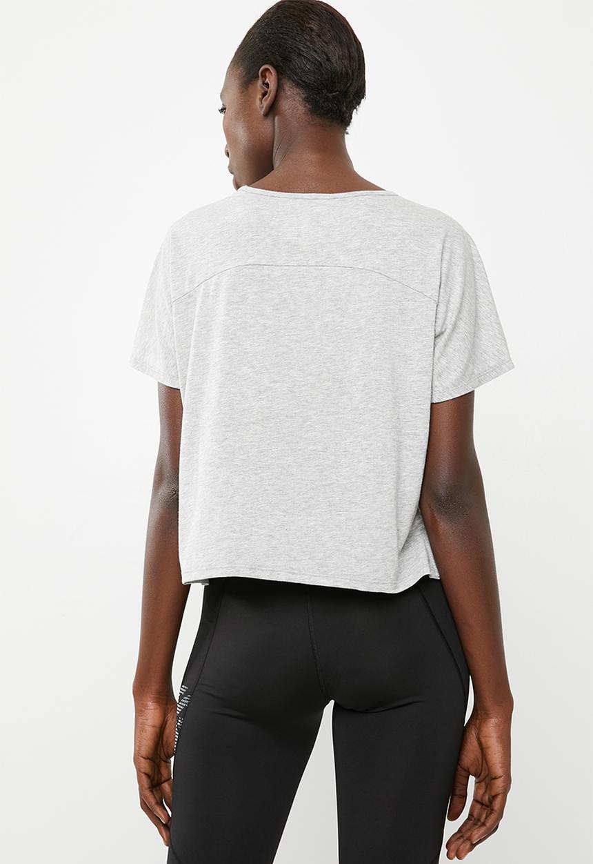 adidas - Short sleeve tee - mid grey