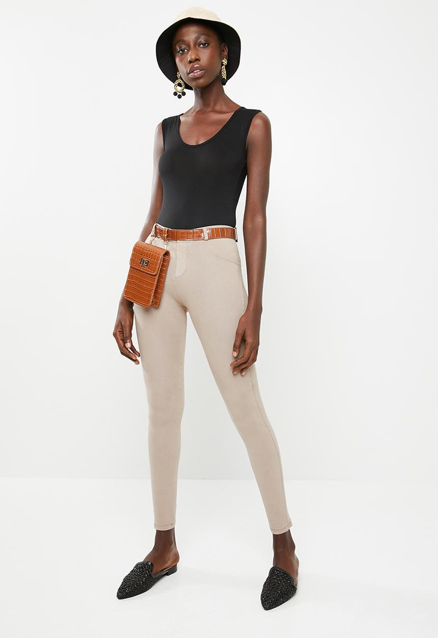 SISSY BOY - Joey sculpt jeans - beige