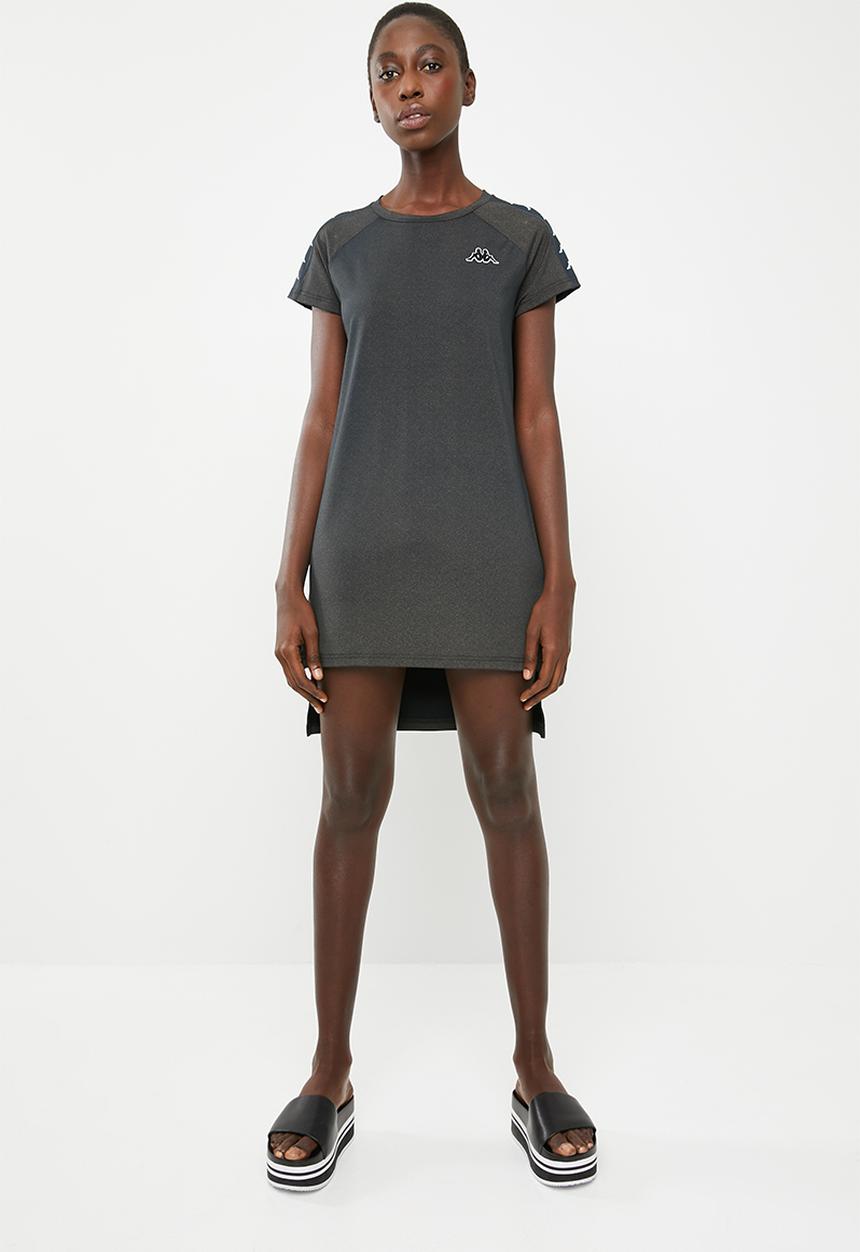 KAPPA - Banda dress - black & gold