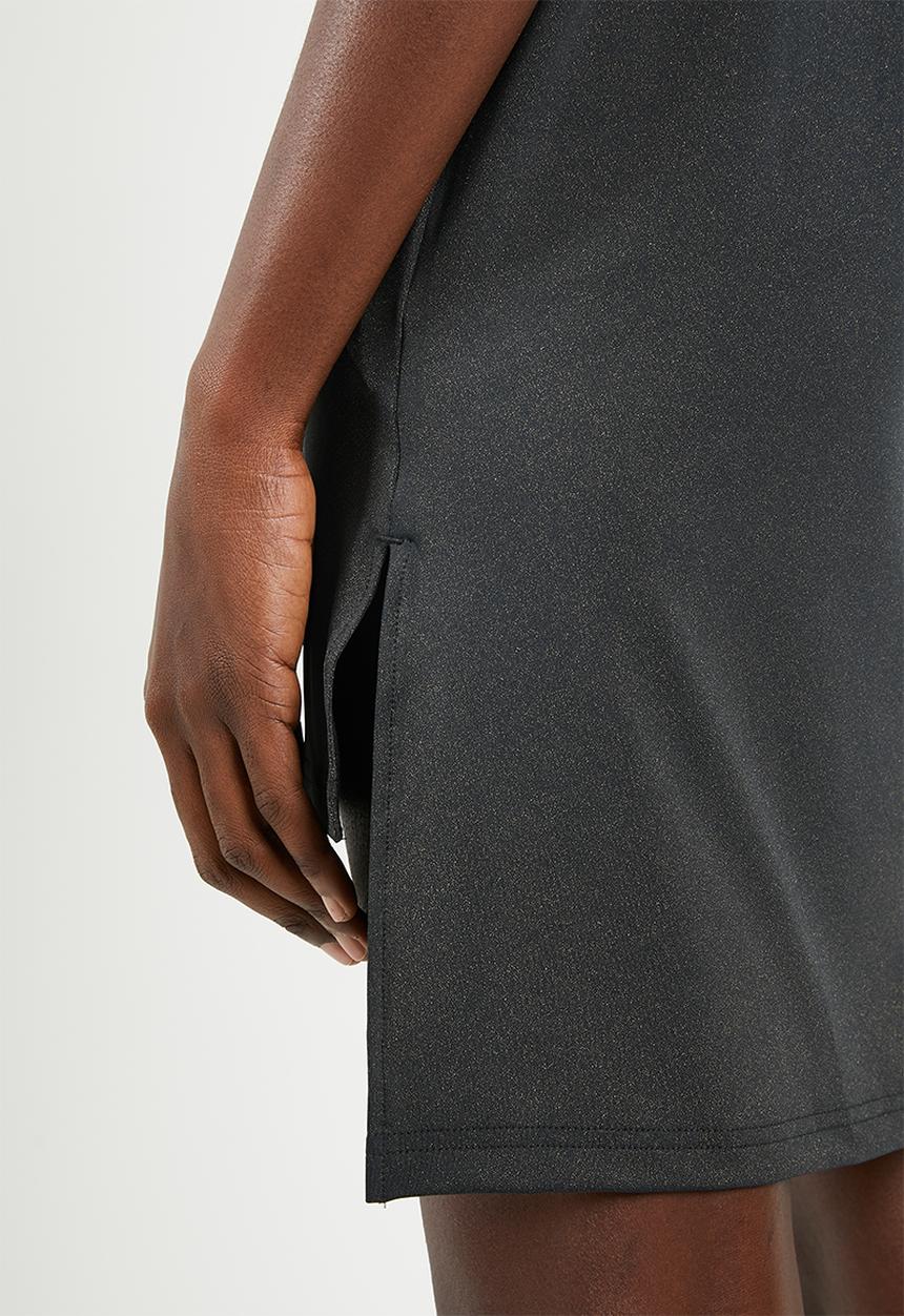 KAPPA - Banda dress - black & gold