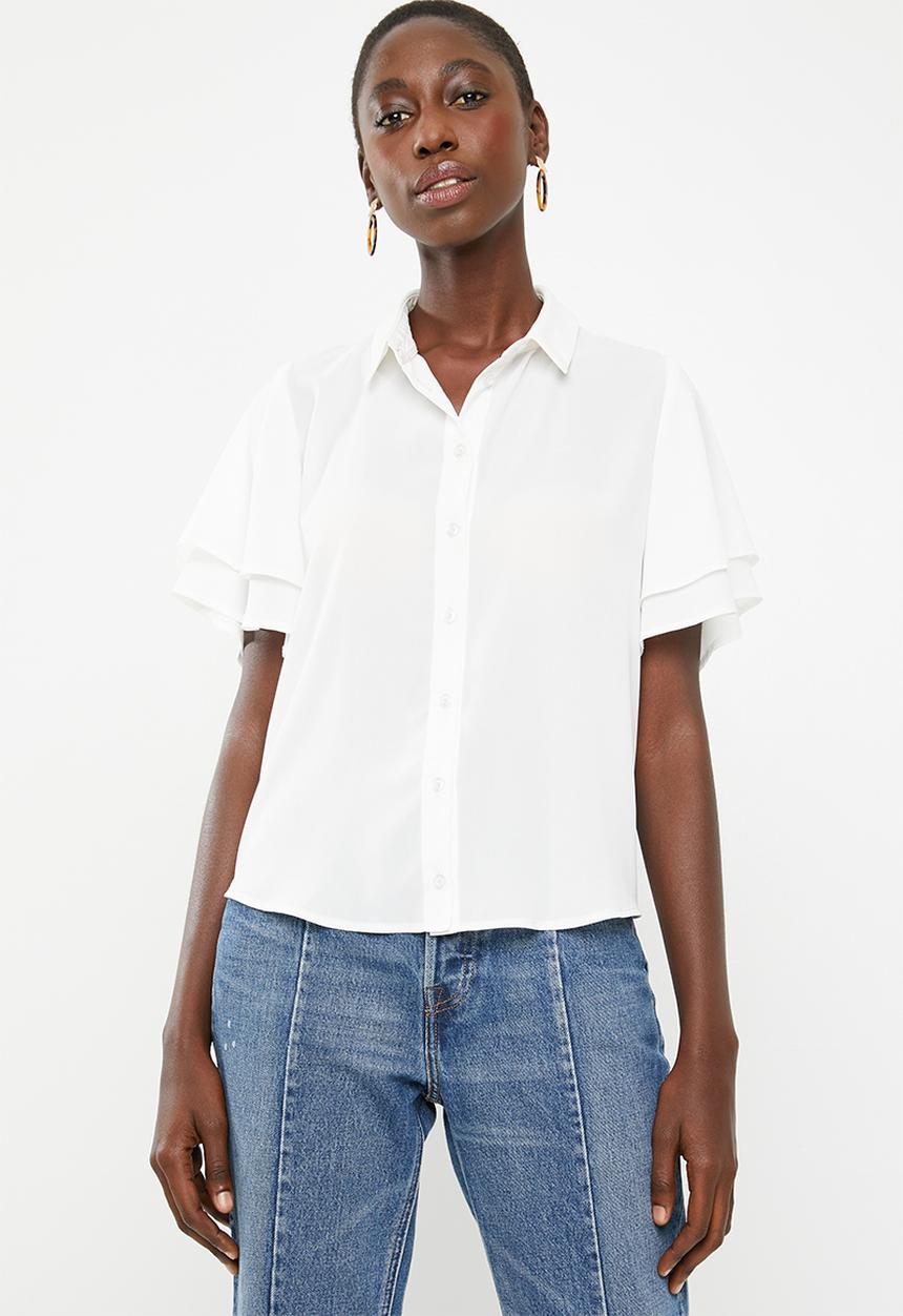 Superbalist - Soft feminine shirt - cream