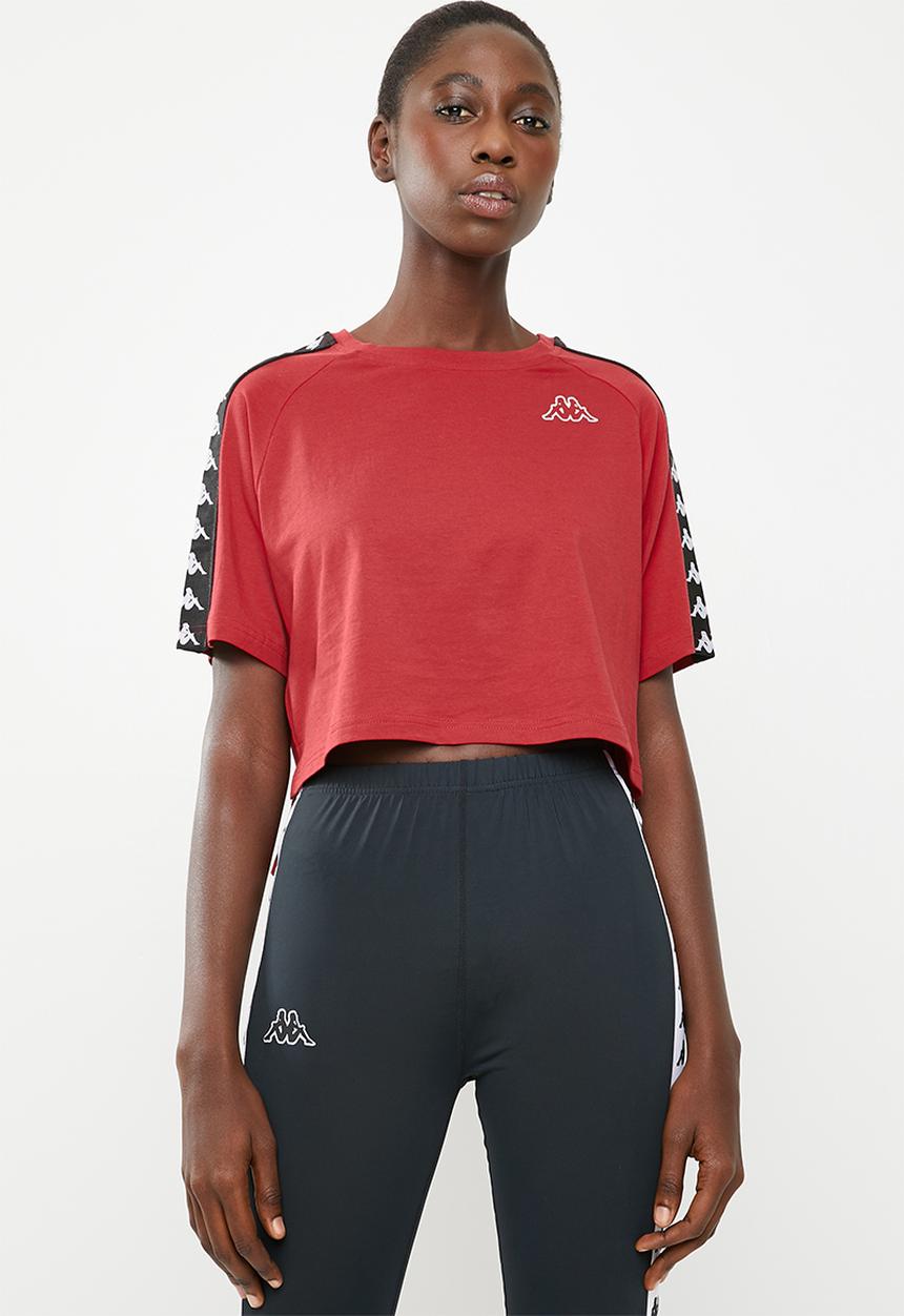 KAPPA - Banda avant t-shirt - red