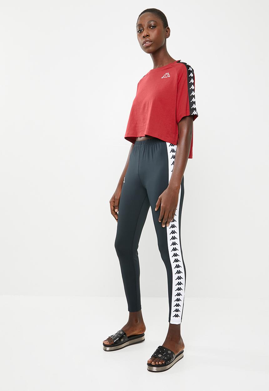 KAPPA - Banda avant t-shirt - red