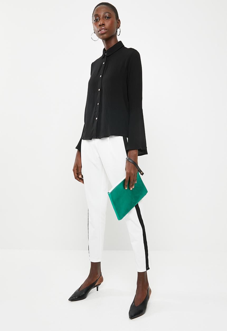 Superbalist - Bell sleeve shirt - black