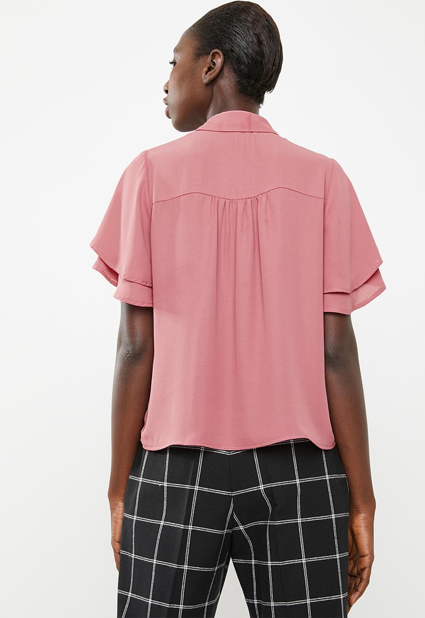 Superbalist - Soft feminine shirt - pink  