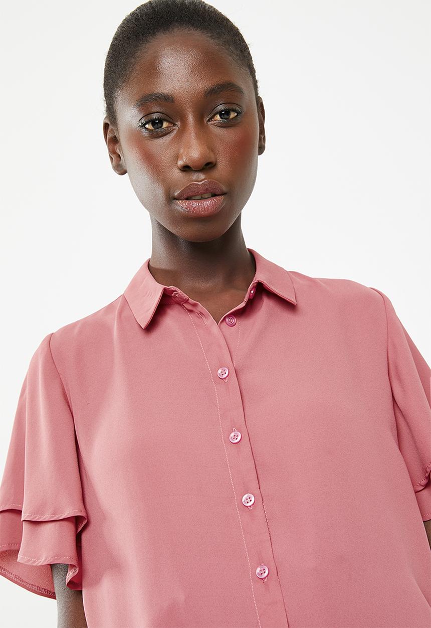 Superbalist - Soft feminine shirt - pink  