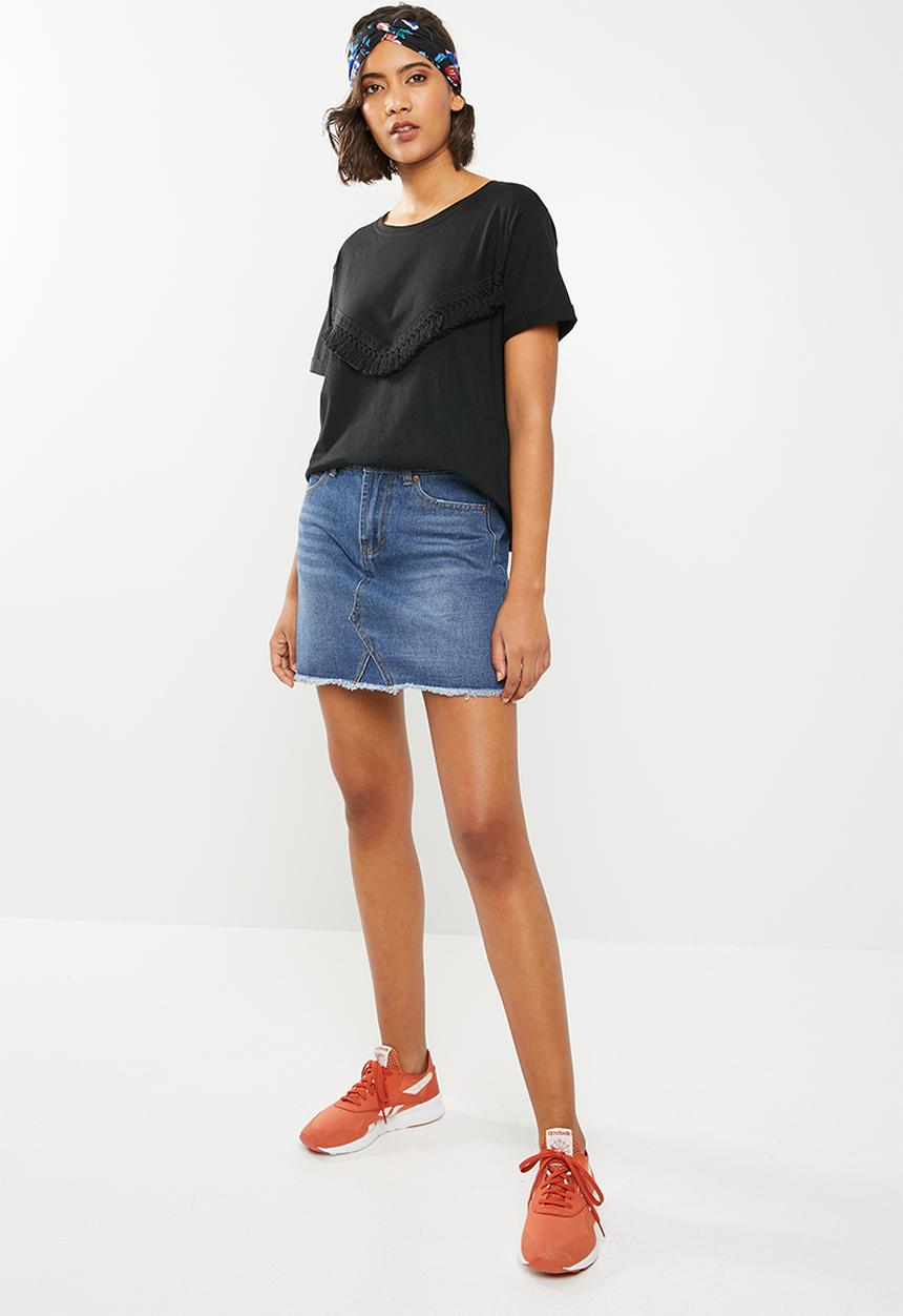 Vero Moda - Tally short sleeve tee - black