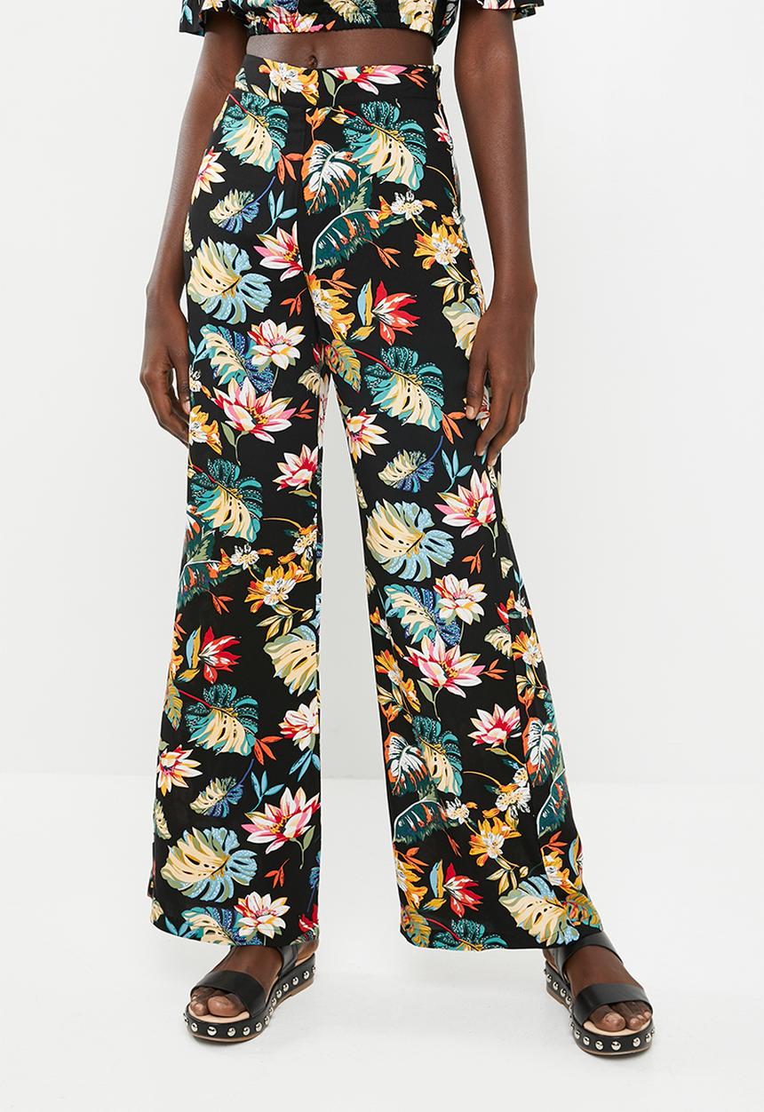 STYLE REPUBLIC - Wide leg pants - black