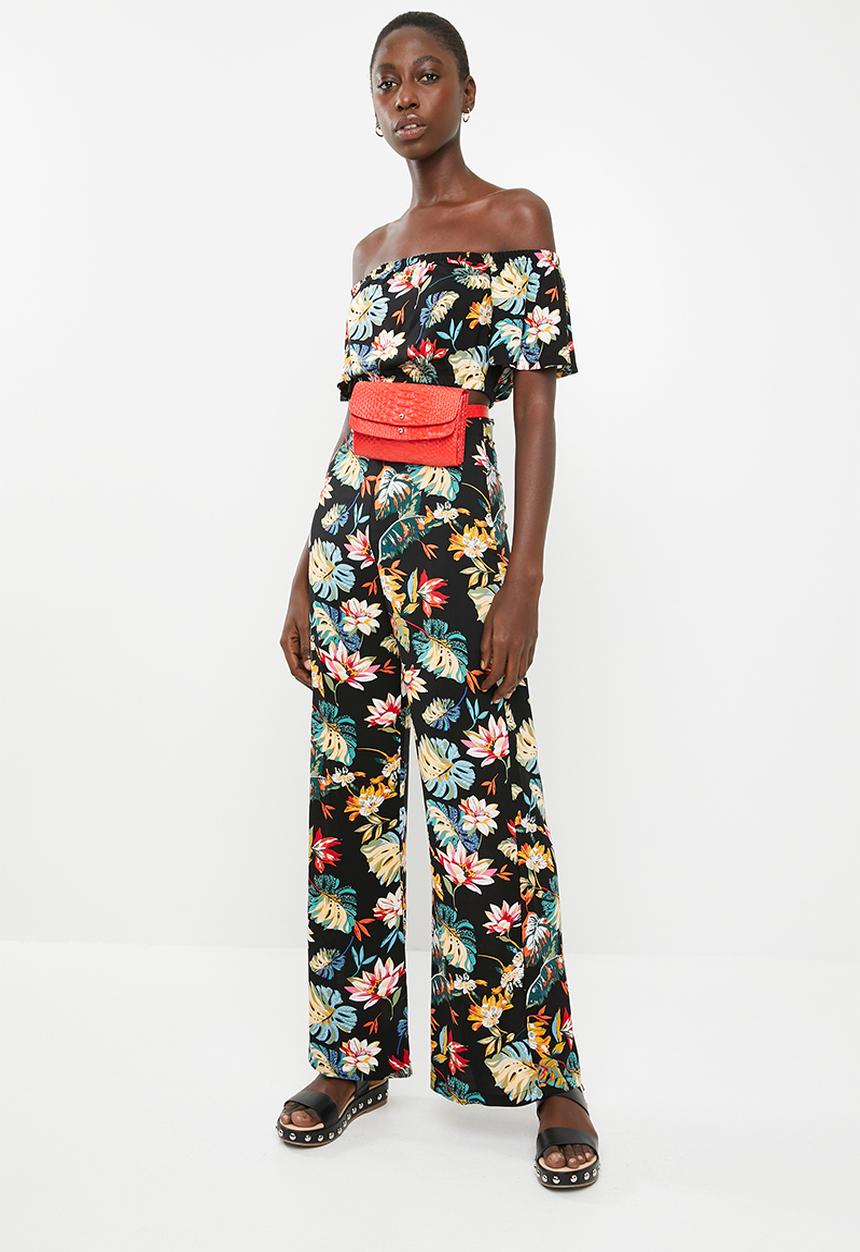 STYLE REPUBLIC - Wide leg pants - black