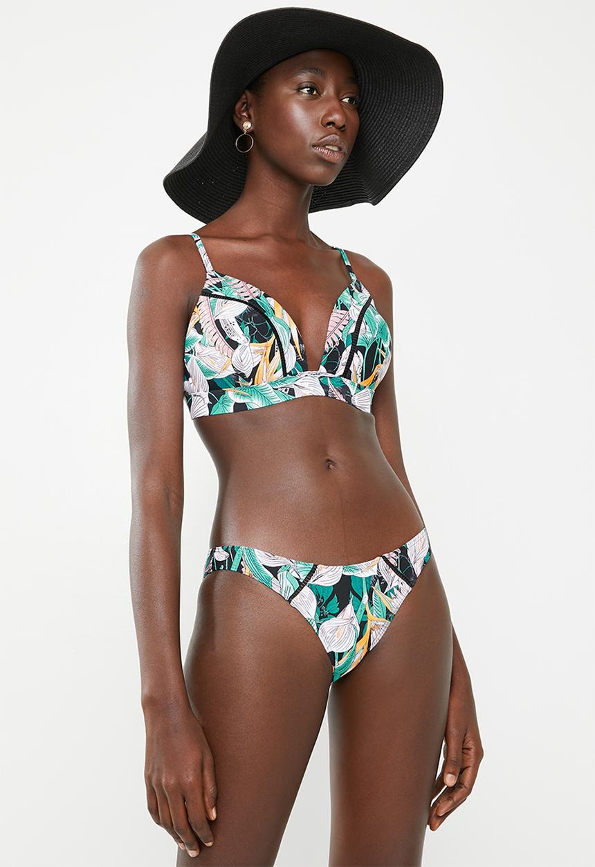 Rip Curl - Surf break moulded bikini top - multi